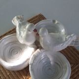 Duo of doves trinket bowl