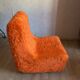 Vintage orange armchair