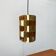 Danish Mid-Century Pop Facette Suspension by Louis Weisdorf for Lyfa, 1960s