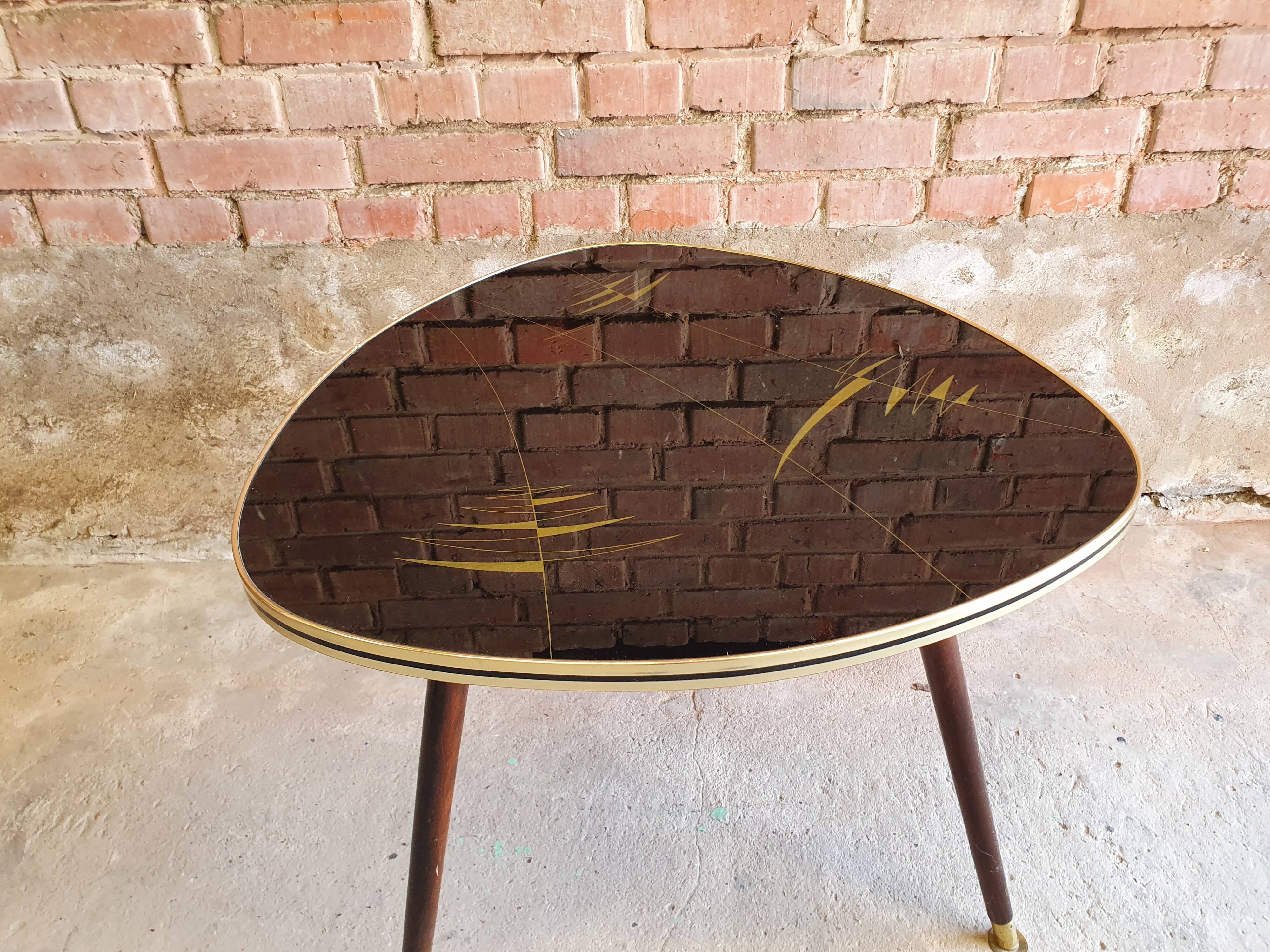 Tripod coffee table 1960"