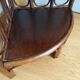 Wicker rattan corner shelf neck