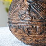 Large Aztec vase by Jasba, 1960