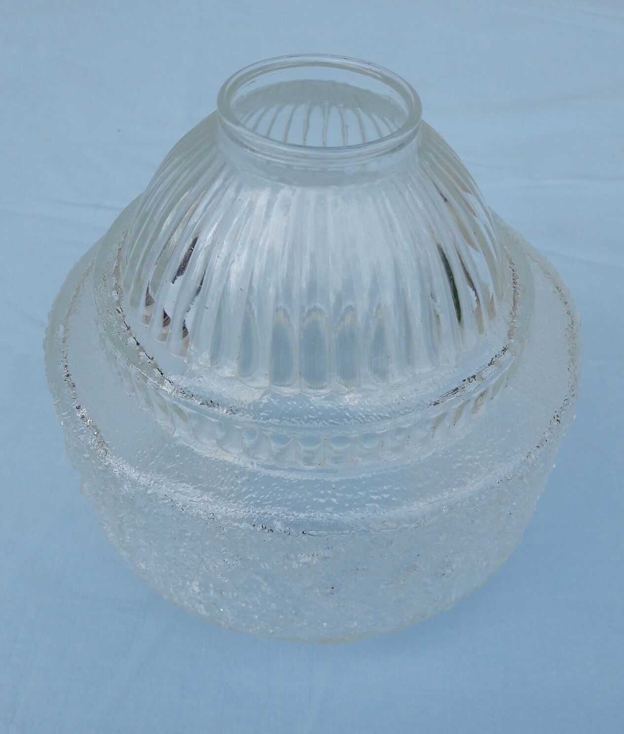 Glass lampshade