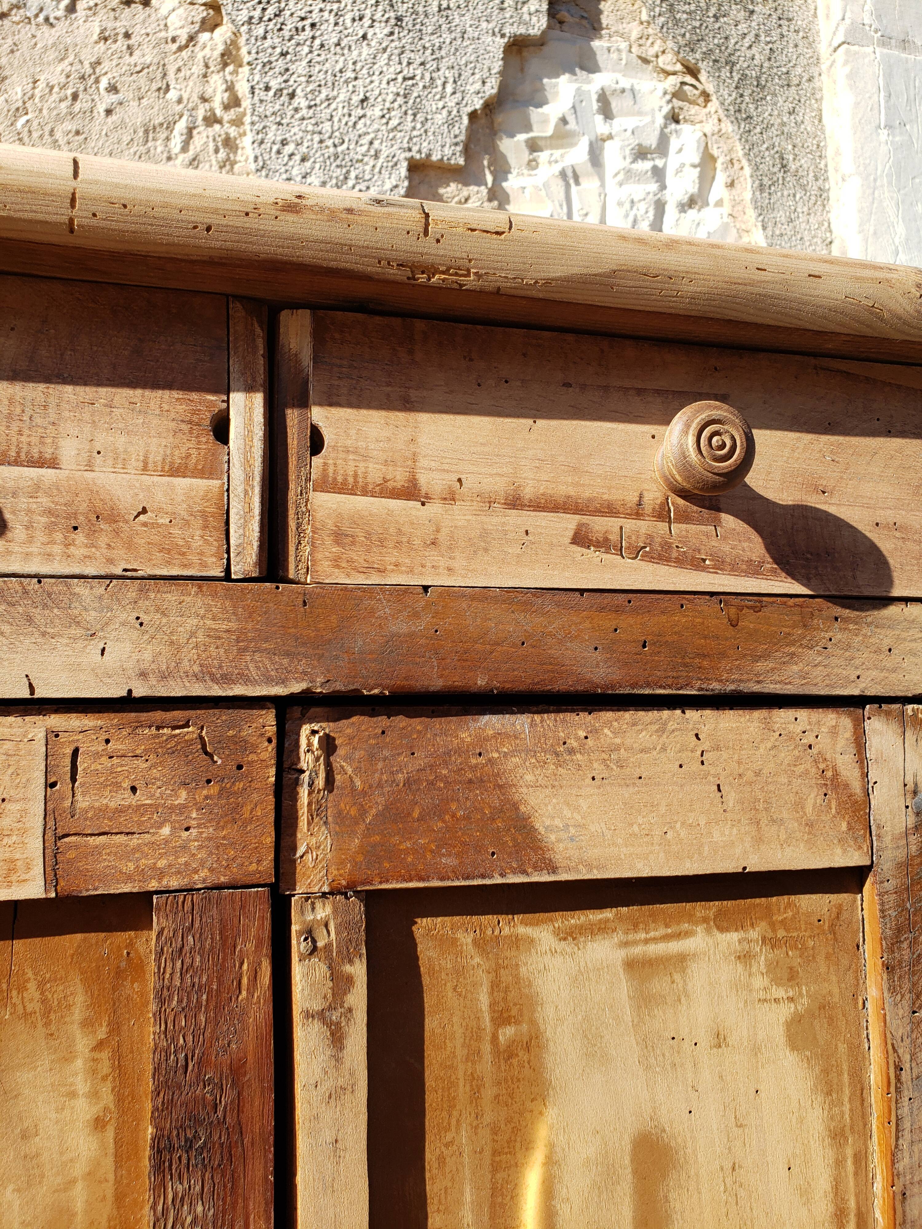 Parisian buffet patina old "Aveyron"