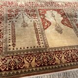 Istanbul Silk Carpet Signed