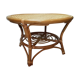 Rattan coffee table