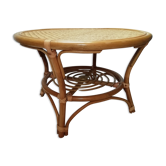 Rattan coffee table