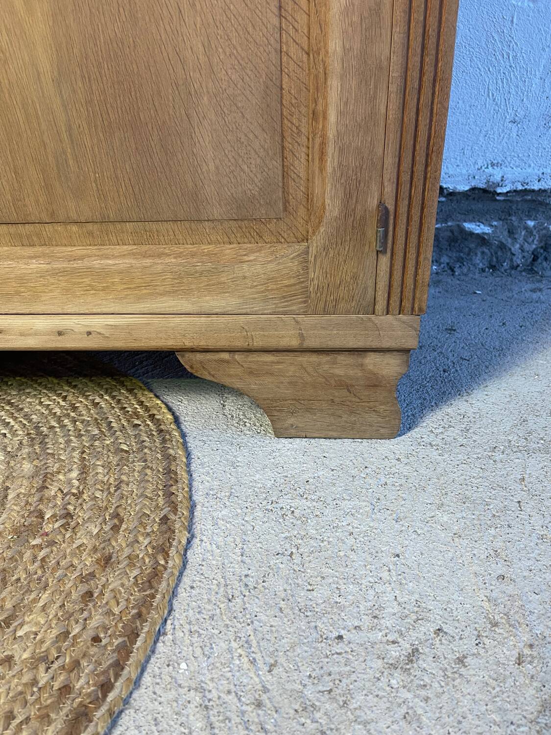 Parisian wardrobe in solid oak