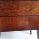 Vintage side table with compass legs