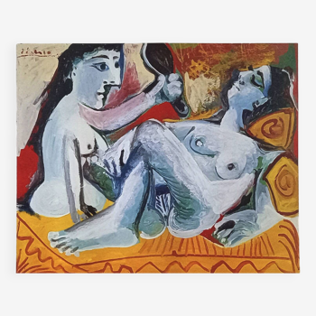Picasso, affiche originale -1987 - Centre Pompidou