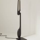 Black post-modern lamp by Philippe Michel, vintage design, Circa 1980