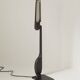 Lampe post-moderne noire design Philippe Michel vintage Circa 1980