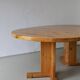 Table à manger extensible en pin massif | Scandinavie | Années 1970