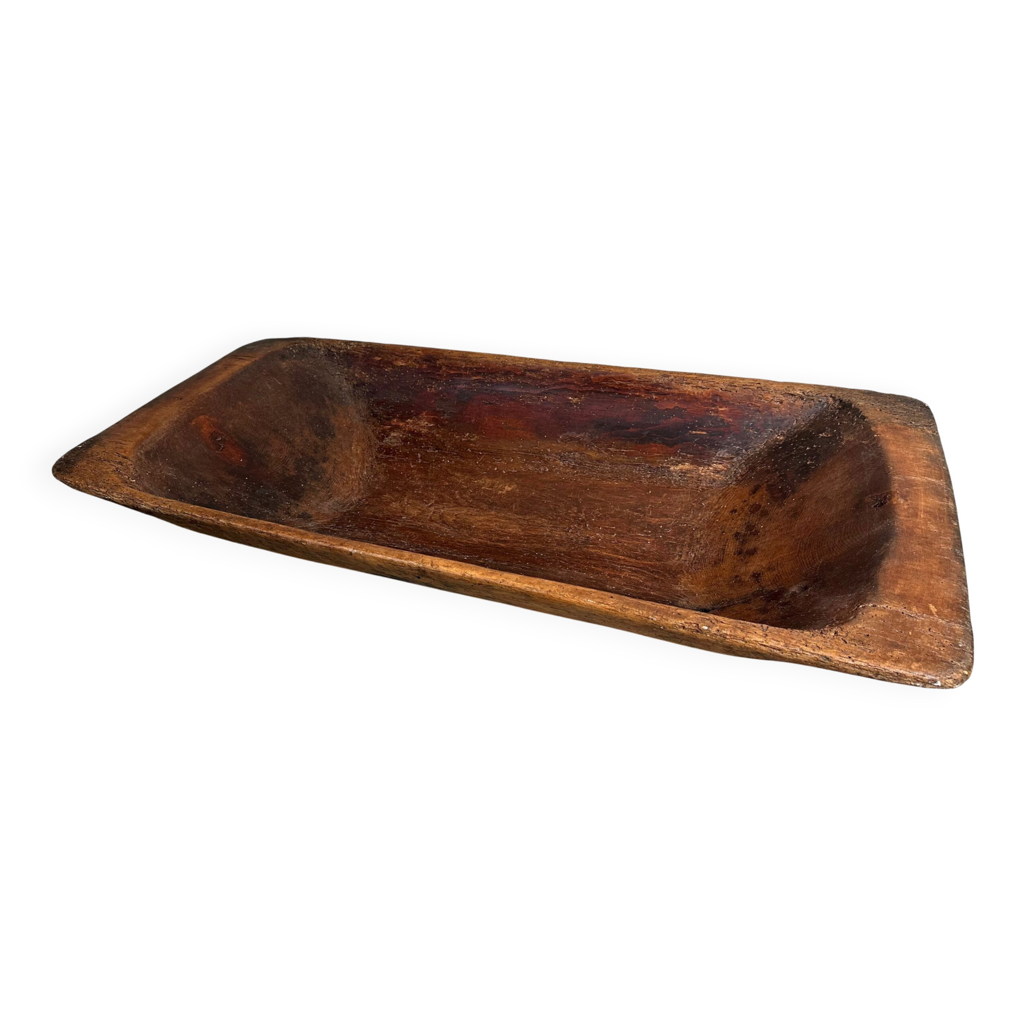 XXL 19th century antique wooden trough