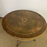 Table ronde de style Empire "Pattes de Lion"