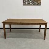 Pine farm table, spindle legs
