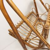 Bamboo magazine rack 1960