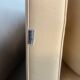 Exceptional Mid-Century Frighetto Italian Cream Leather Landscape Sofa with