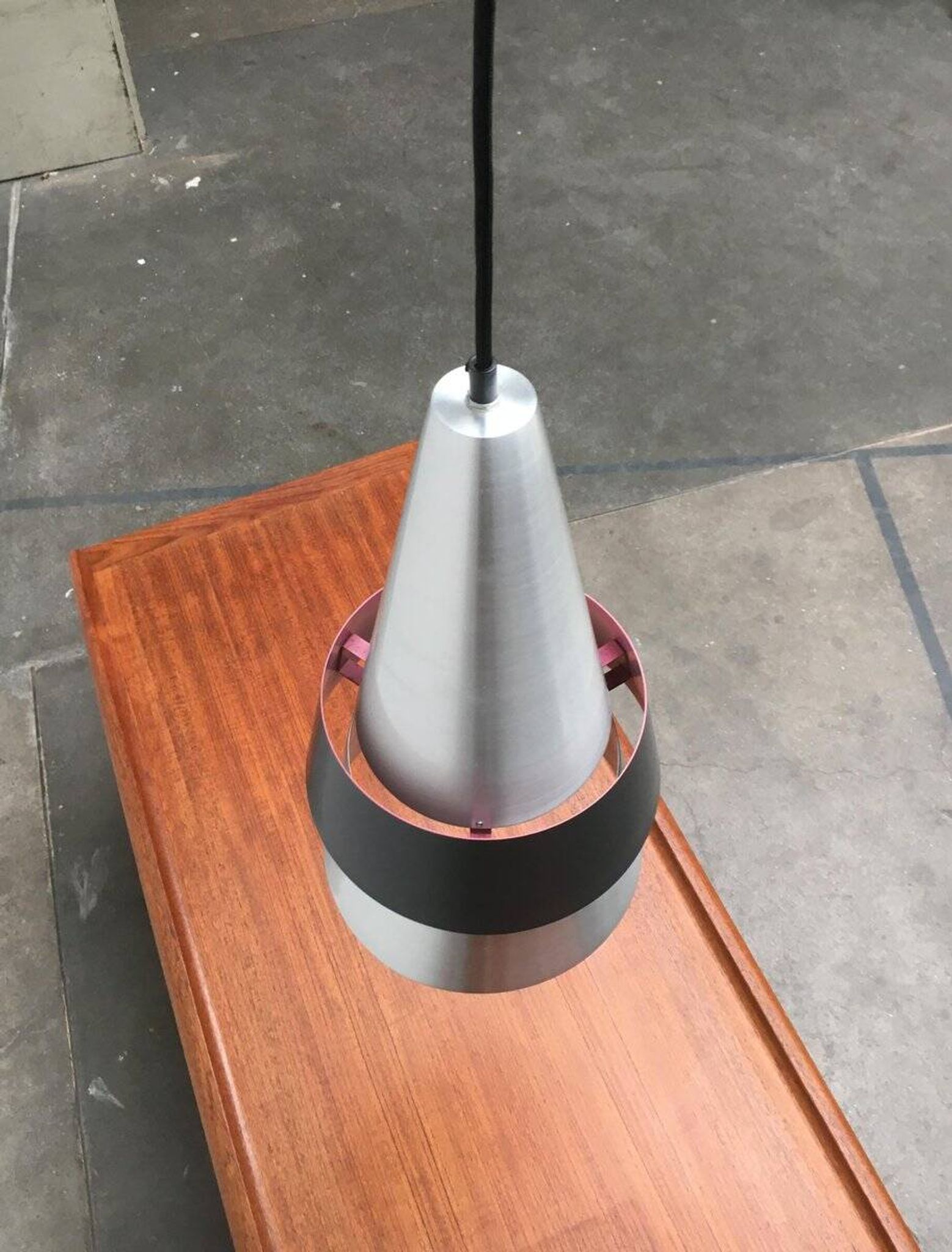 Mid-century Corona pendant lamp by Jo Hammerborg for Fog & Mørup, 1960s