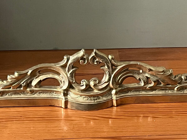 Garniture de cheminée bronze XIXe
