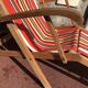 Chilienne transat vintage rayures