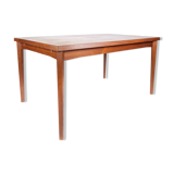 Dining table in teak with extension plates, of Danish design, 1960s