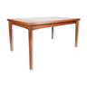 Dining table in teak with extension plates, of Danish design, 1960s