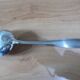 1 vintage silver-plated metal ladle 240551