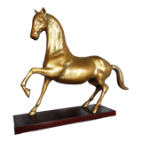 Brass horse