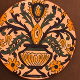 Assiette décorative
