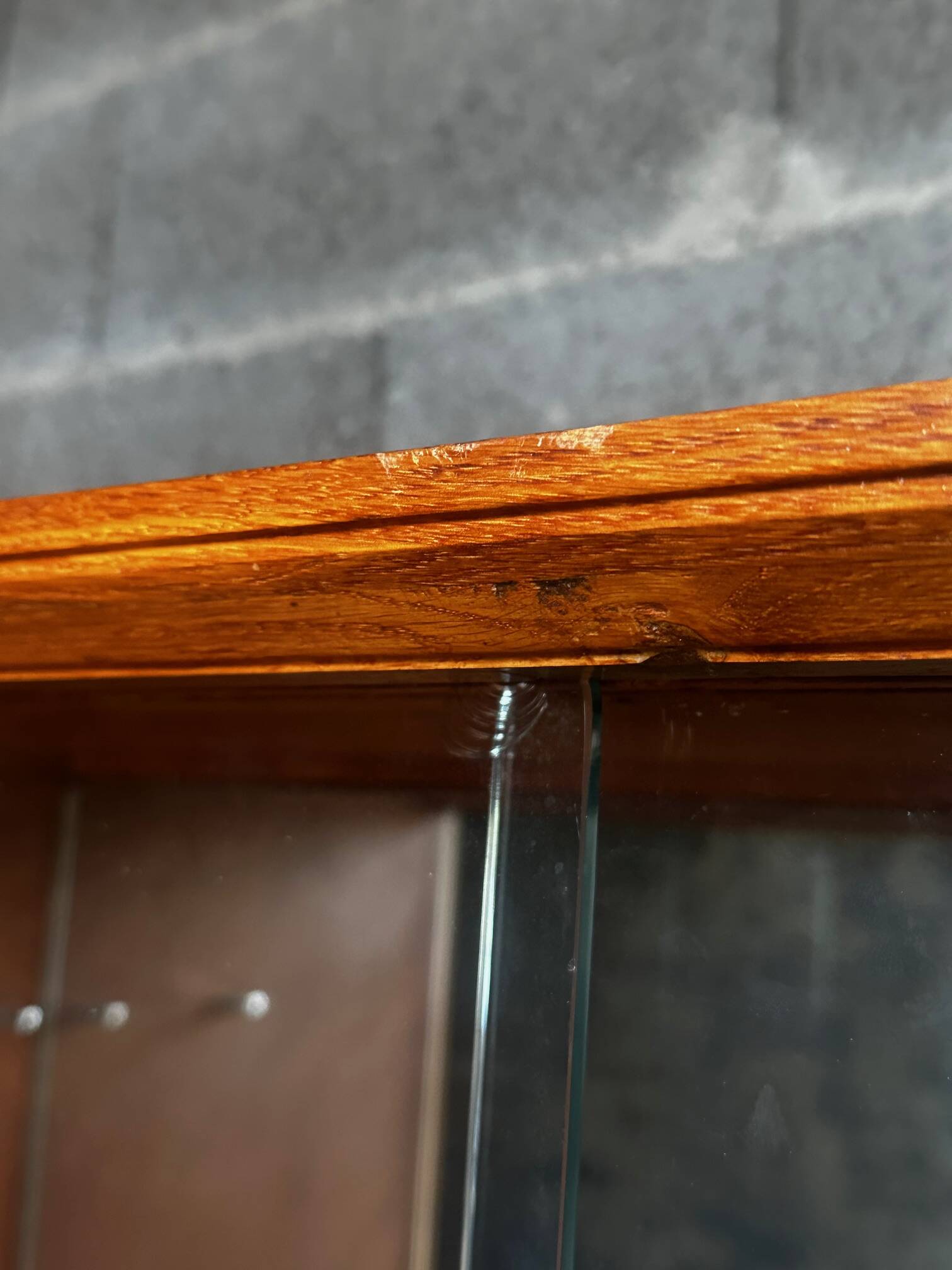 Vintage display cabinet