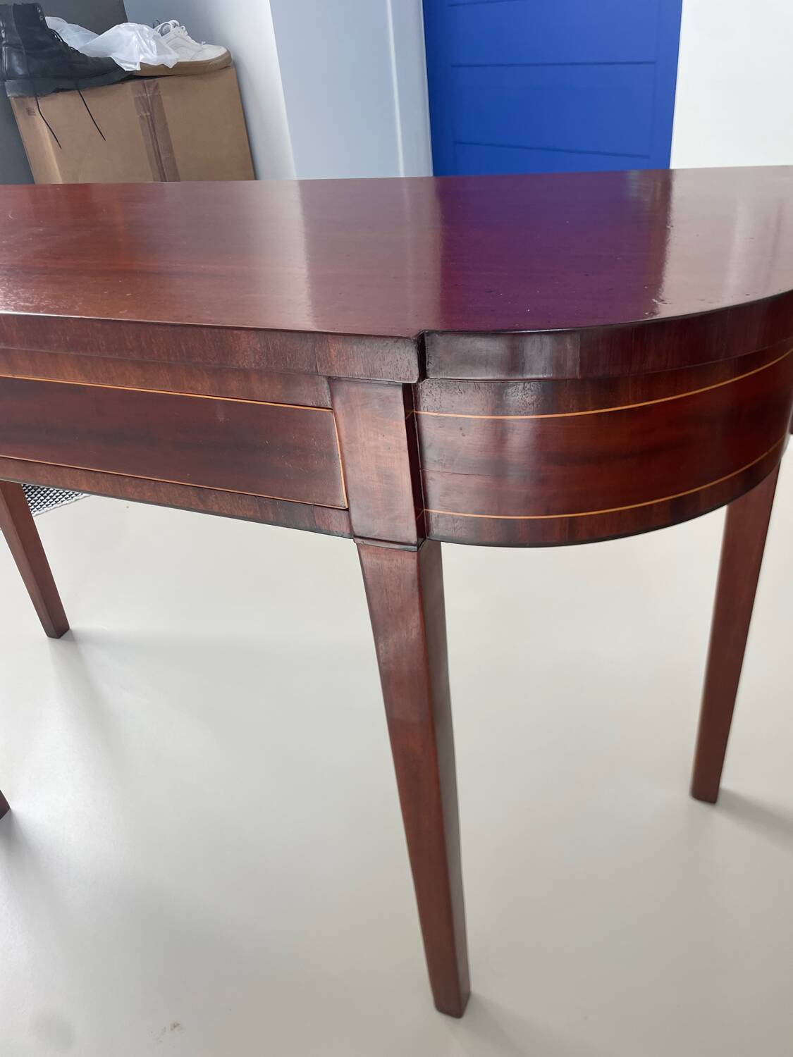 Antique English console