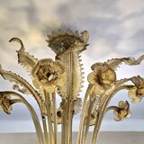 Large Murano glass chandelier – 12 lights – early 20th century