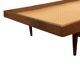 Vintage 1950s teak sofa bed with drawers.