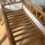 Lit Bébé/Enfant Vintage Année 50 Pieds Compas