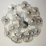 Chandelier panetes space age years 70