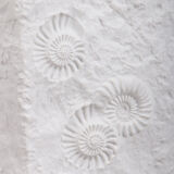 Large AK Kaiser porcelain vase with a white shell fossil pattern