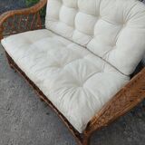 Rattan sofa