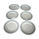 6 Old Plates Plates Moulin des Loups – Rachel