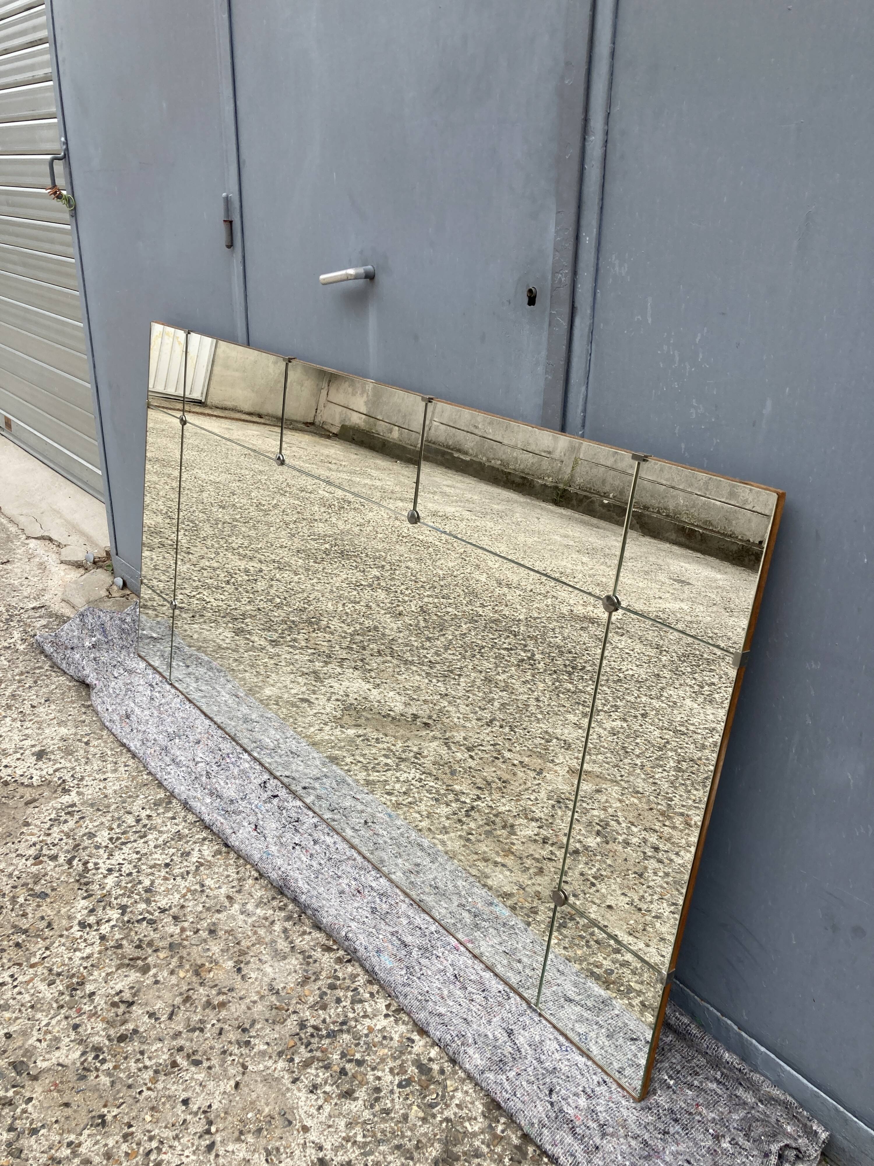 70s brasserie mirror 180x90cm