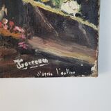 Painting on canvas