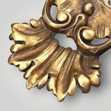 Golden Baroque Resin Wall Mirror – Rococo Style