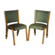 Paire de chaises vintage Bow-wood