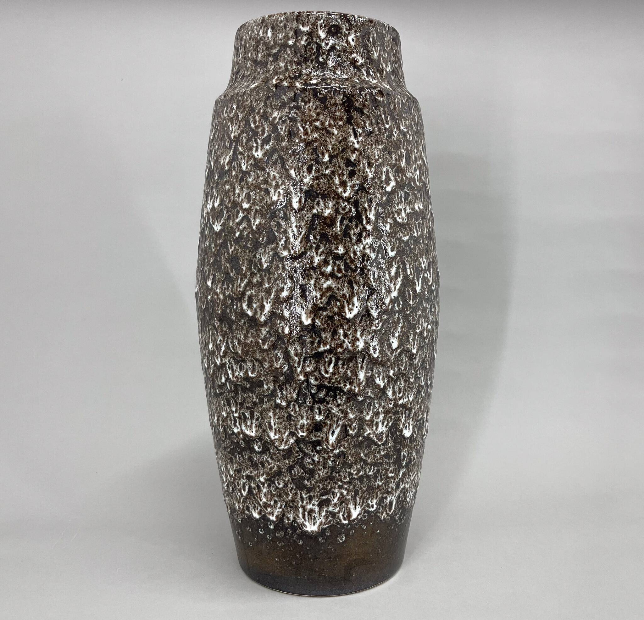 Mid-Century Large Glazed Ceramic Floor Vase, Germany