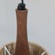 Vintage teak Swedish wall light