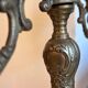 Big bronze candleholder