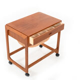 Fine danish Sewing Table in Teak