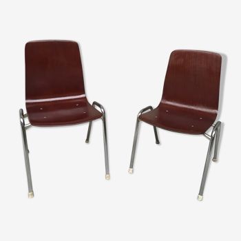 Pair of pagholz child chair