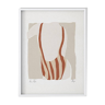 Impression d'art giclée figure féminine, 50x70cm