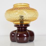 Lampe de table en céramique du milieu du siècle années 1960.